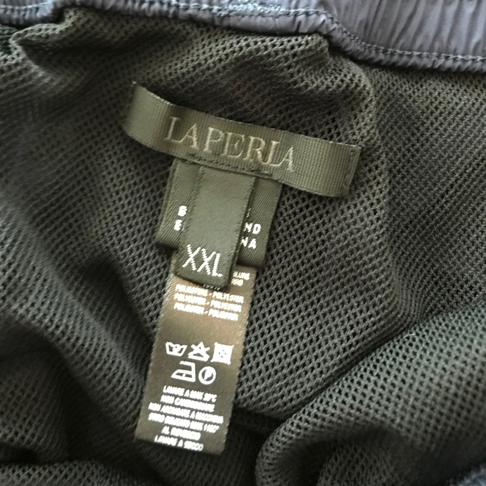 Men’s La Perla Solid Navy Swimtrunks - Picture 4 of 5